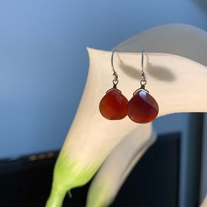EUC LOFT Red earrings